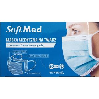 Maseczka Medyczna trójwarstwowe - SANTANO