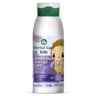 Delikatny żel do kąpieli oraz mycia 3w1 - HERBAL CARE Kids