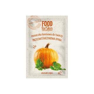 Kremowa maseczka do twarzy- przeciwstarzeniowa dynia Food for Skin - MARION