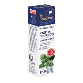 Wybielająca pasta do zębów DLA PALACZY - BIO MADENT