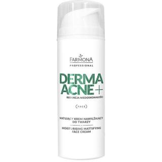 DERMA ACNE+ Matujący krem nawilżający z kwasami AHA - FARMONA PROFESSIONAL