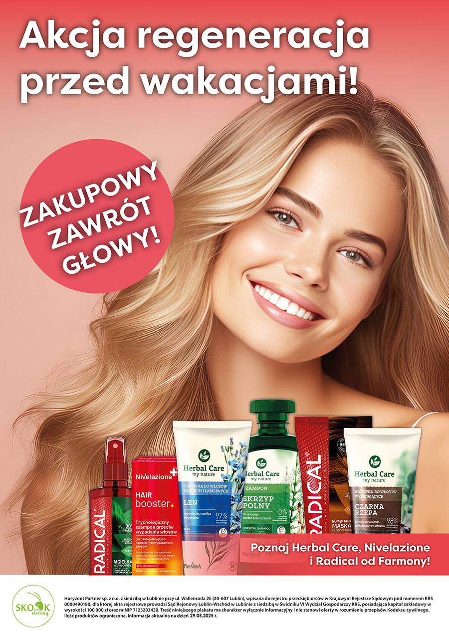 Plakat - wakacje z marką Farmona